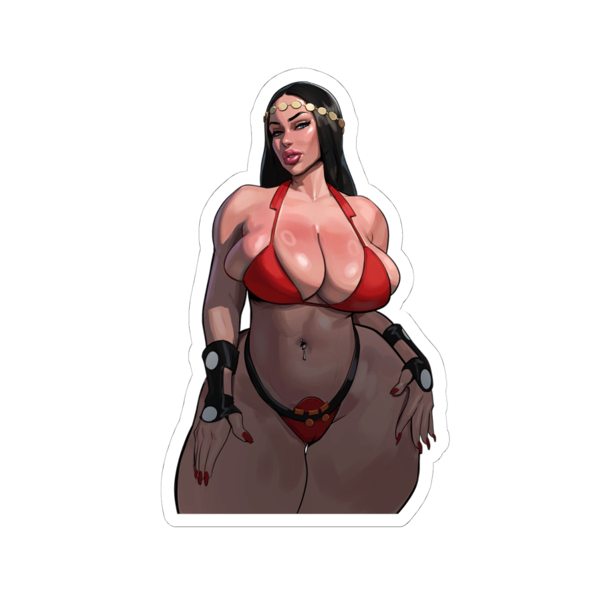 Big Barda - Vinyl Sticker