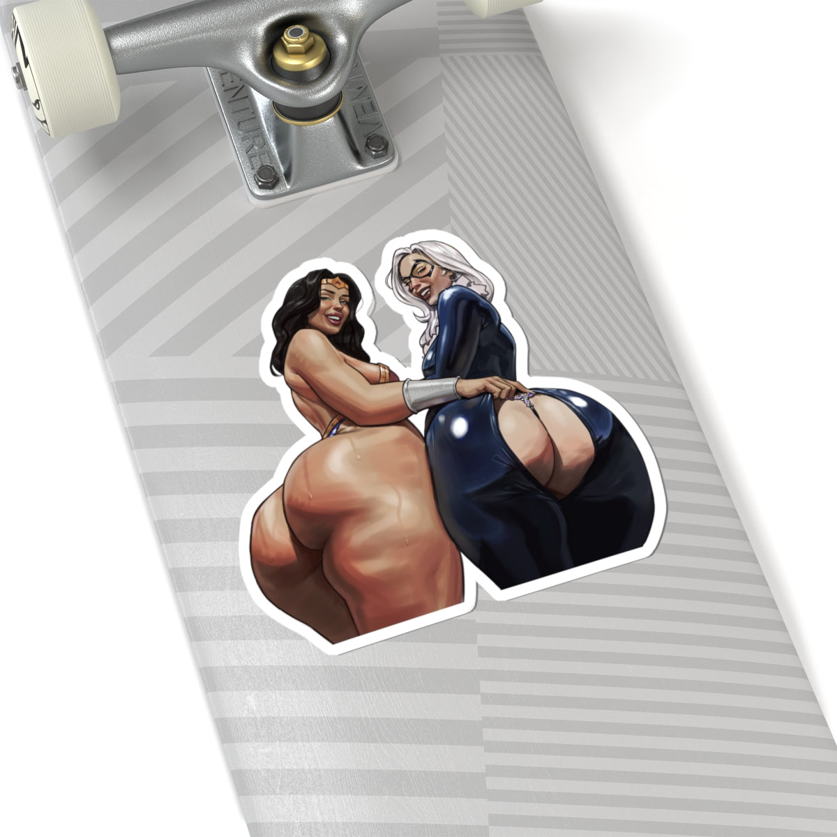 Wonder Woman x Black Cat - Vinyl Sticker