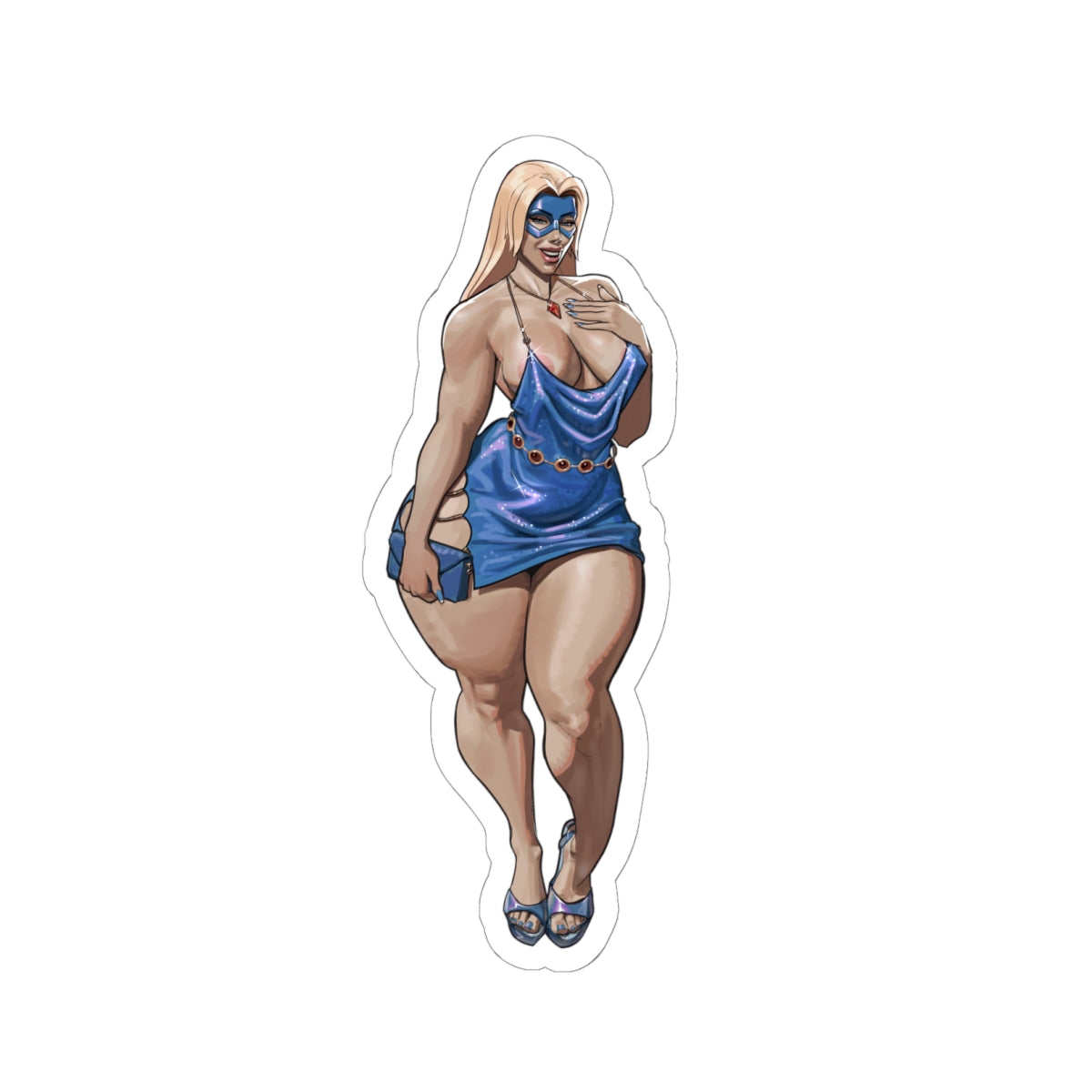 Blonde Blazer - Vinyl Sticker